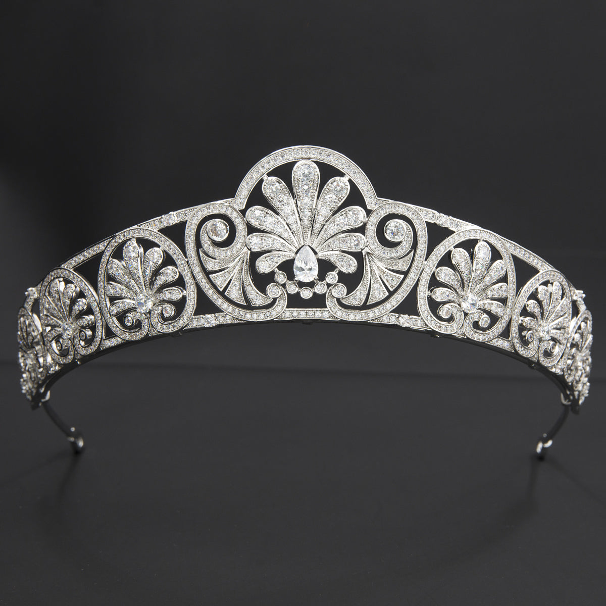 The Gloucester Honeysuckle Tiara For Wedding,crystal Royal Replica Tia 