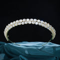 Princess Crystal Zircon Hairband for Birthday Party Fashion Joker Exquisite Wedding Hair Accessories Wholesale 266111 - Gold