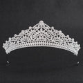 Gioielli per capelli con diadema da sposa con zirconi cubici da sposa CH10211
