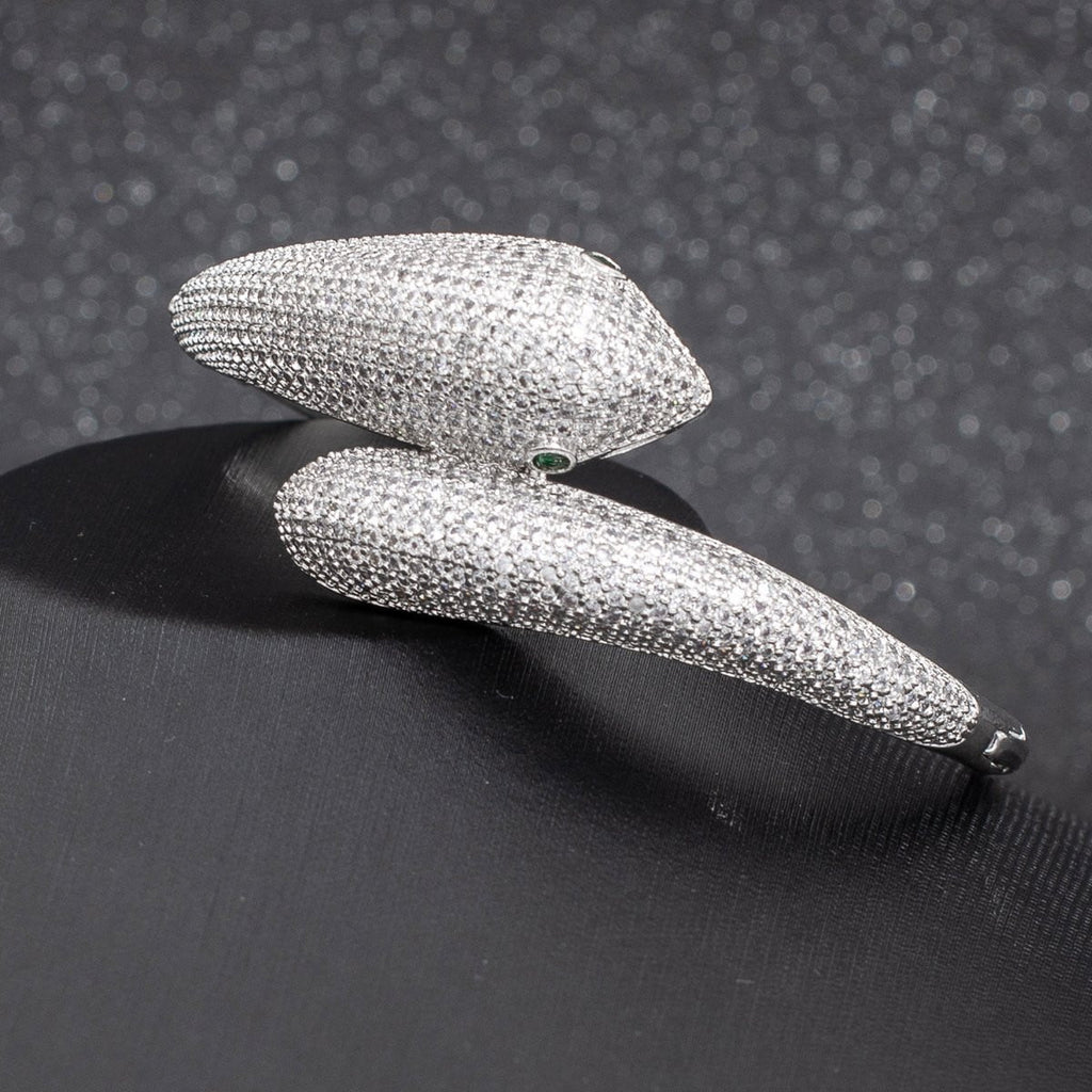 Cubic Zircon Snake Bracelet Bangle  A10118 - sepbridals