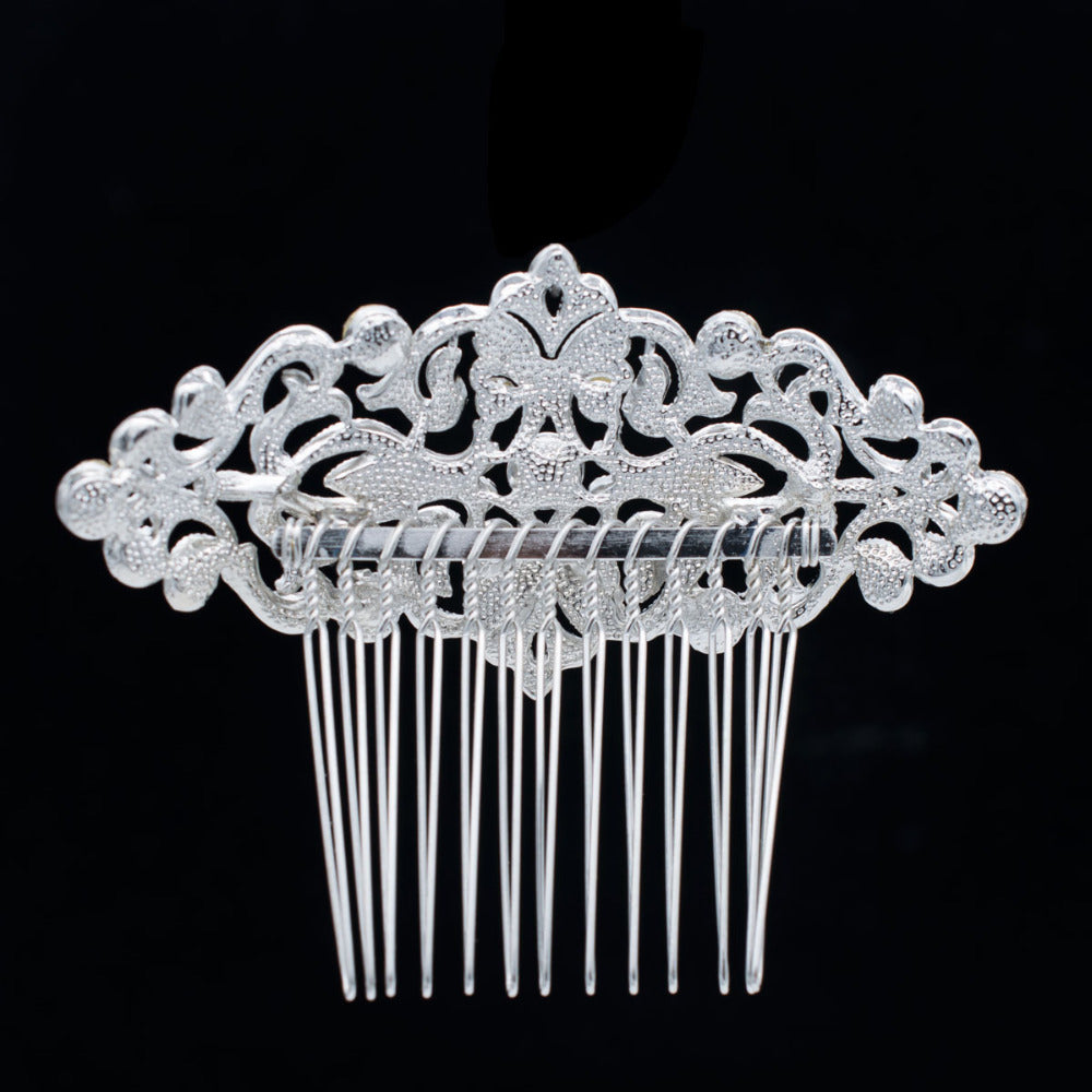 Popular Rhinestone Crystals Hair Side Comb for Bridal Wedding CO1456R - sepbridals
