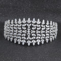 Cubique zircone mariée mariage bandeau doux bandeau diadème CHA10005