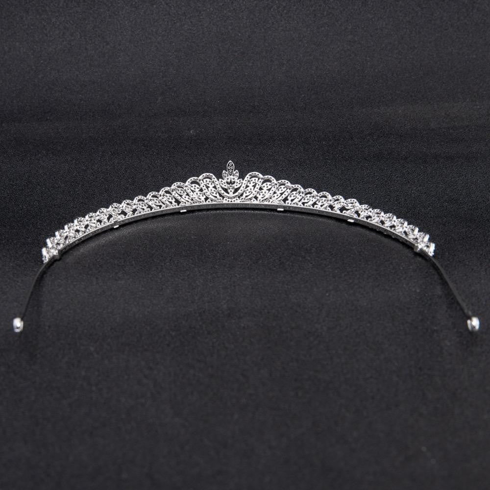 Cubic zircon wedding bridal tiara diadem hair jewelry CH10219 - sepbridals