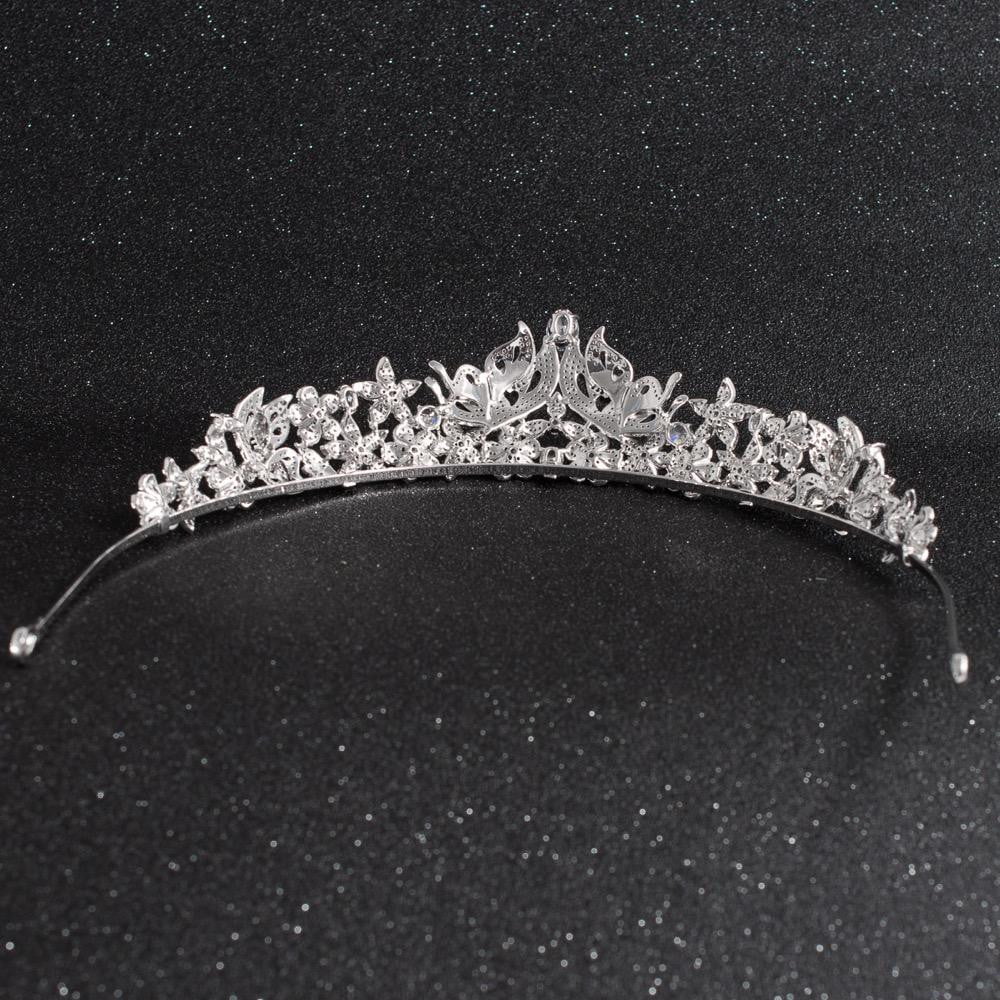 Cubic zirconia wedding  bridal royal tiara diadem crown CH10209 - sepbridals