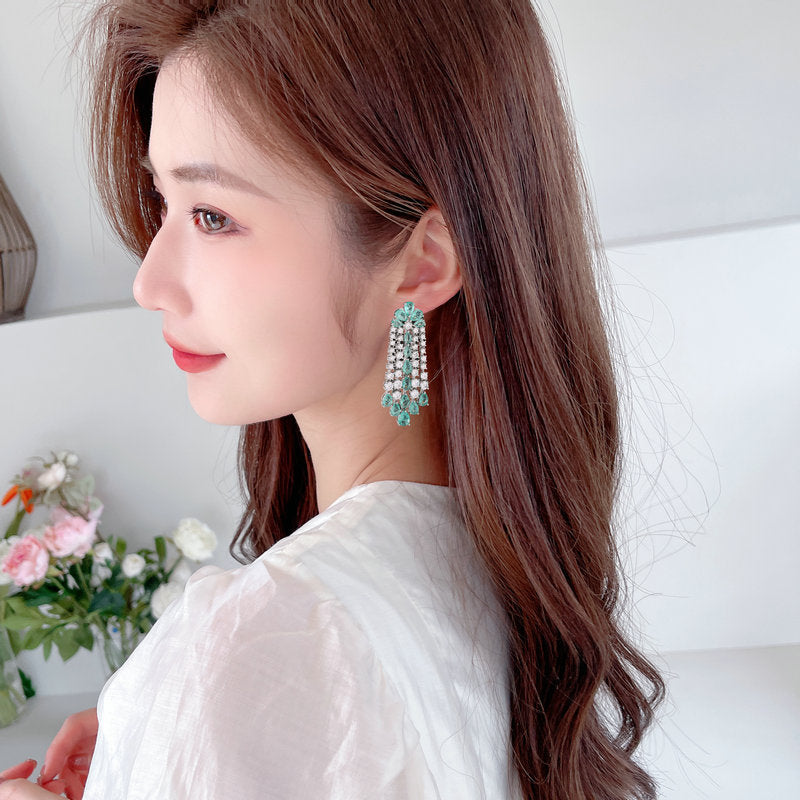 earrings for party dress Amazon.com: Emerald Green Prom Earrings for Women Prom Jewelry Accessories Dress 2026 Green Crystal Teardrop Earings Sparkly Formal Jewelry Gifts: Clothing, Shoes & Jewelry